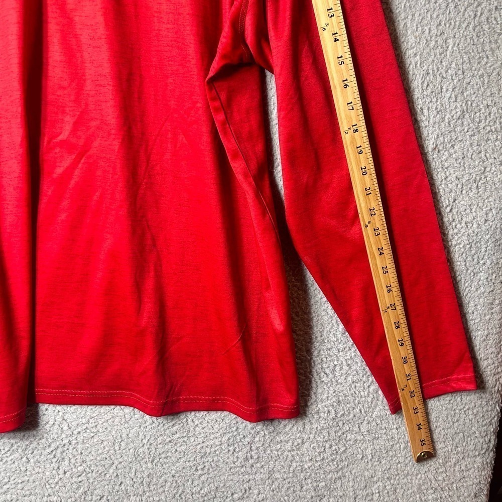 Union Academy Cardinals Pullover Mens 3XL Red BSN‎ Sports 1/4 Zip Pullover - Picture 6 of 11